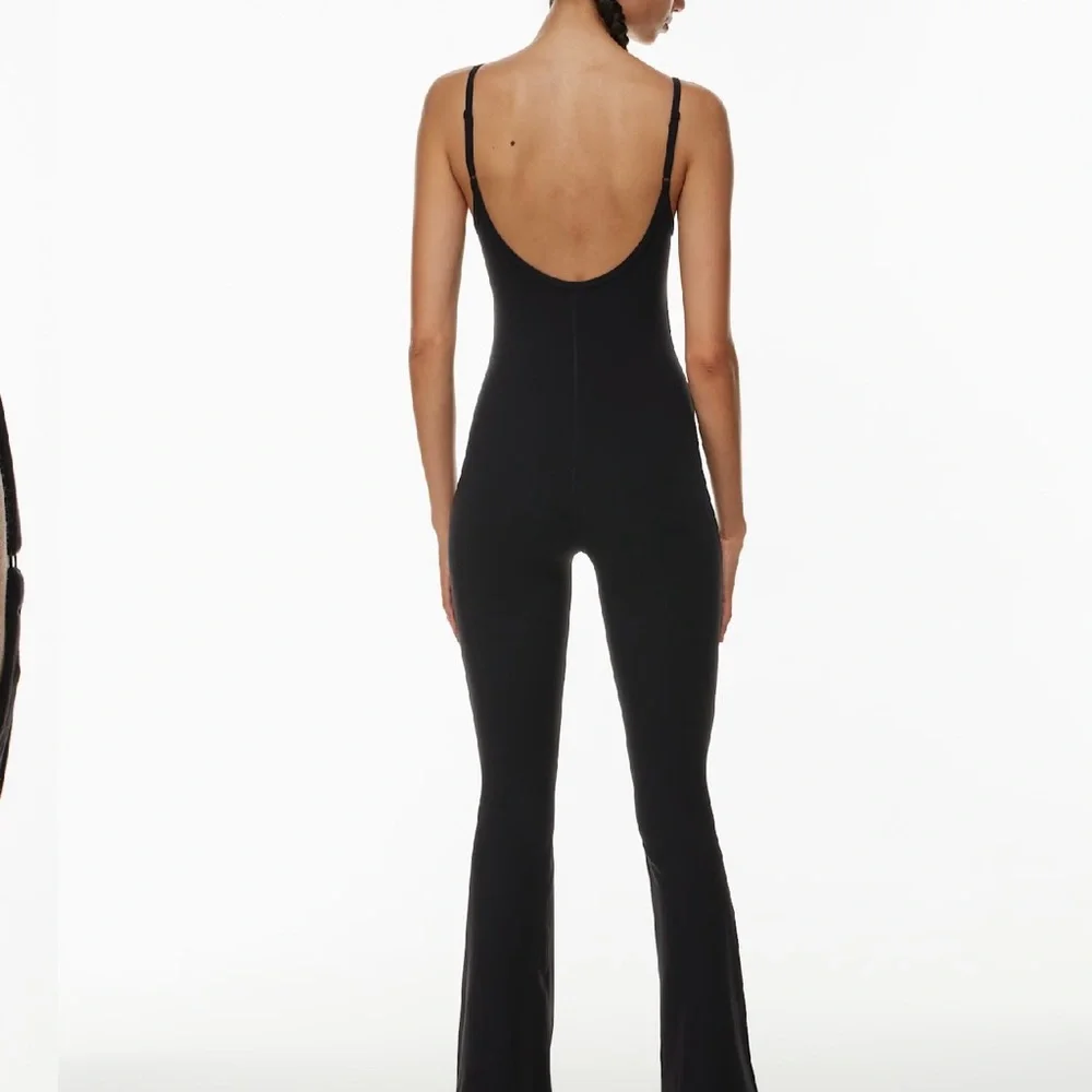 Aritzia Golden Butter Essential Flare Jumpsuit - Picture 5 of 8